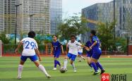 2025南京市校园足球精英训练营交流赛 江北新区校园足球包揽一冠三亚！