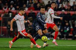 皇马1-1赫罗纳 丢掉联赛榜首