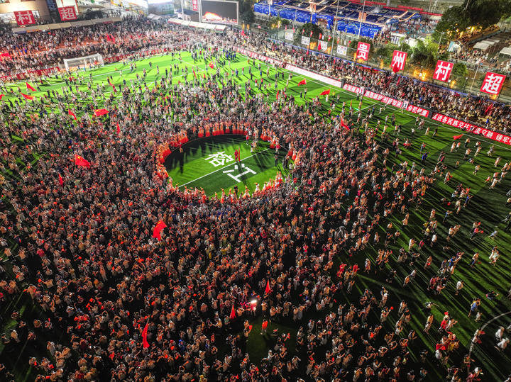 追光 | “村超”场边的鼓声,又响起来了!