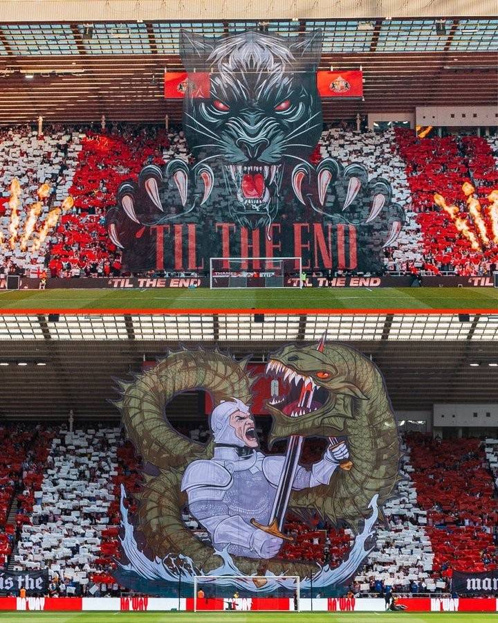 帅炸!桑德兰晒TIFO庆祝开门红:我们以自己的方式做到了