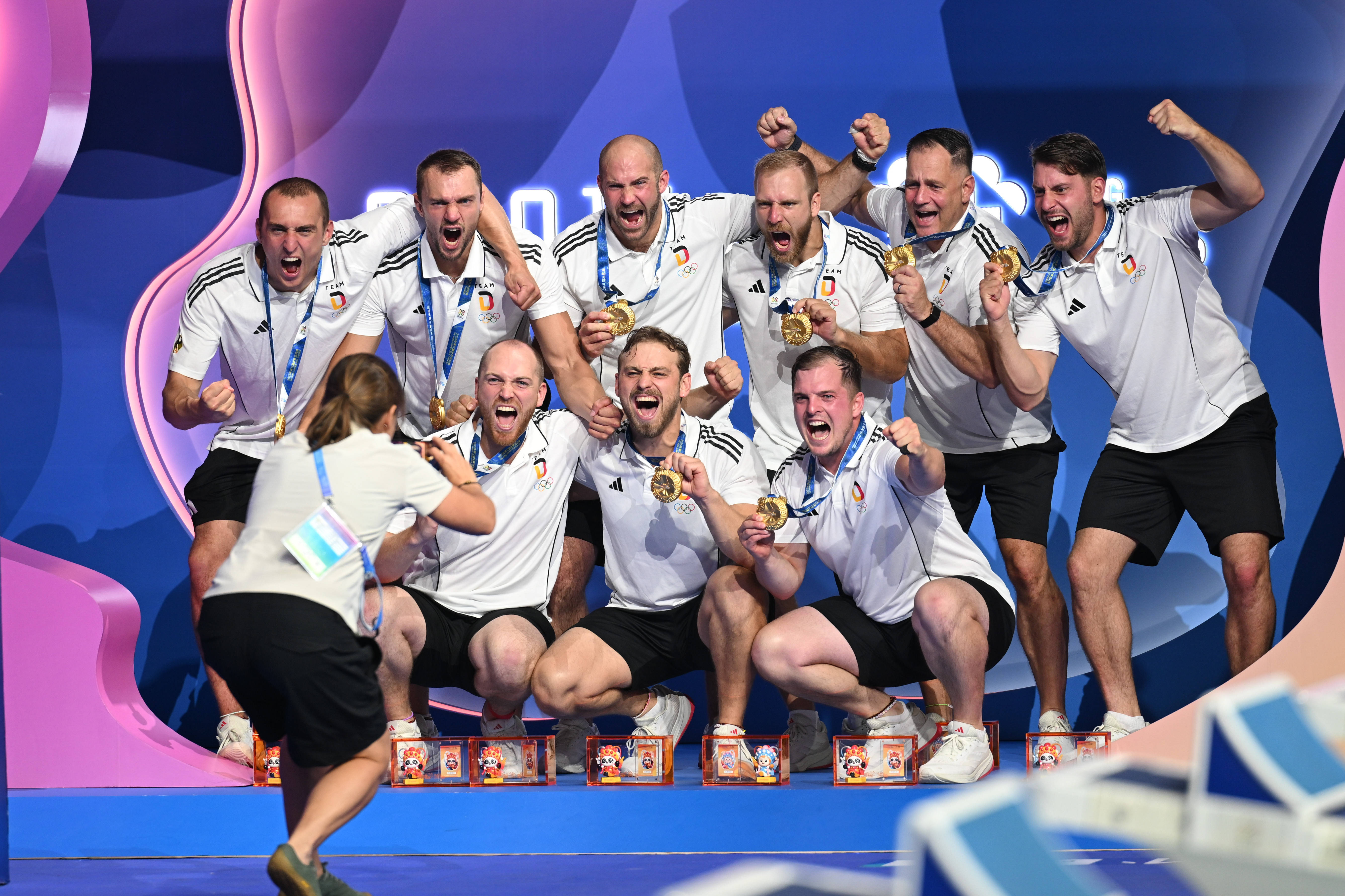 (成都世运会)皮艇球——男子决赛:德国队夺冠