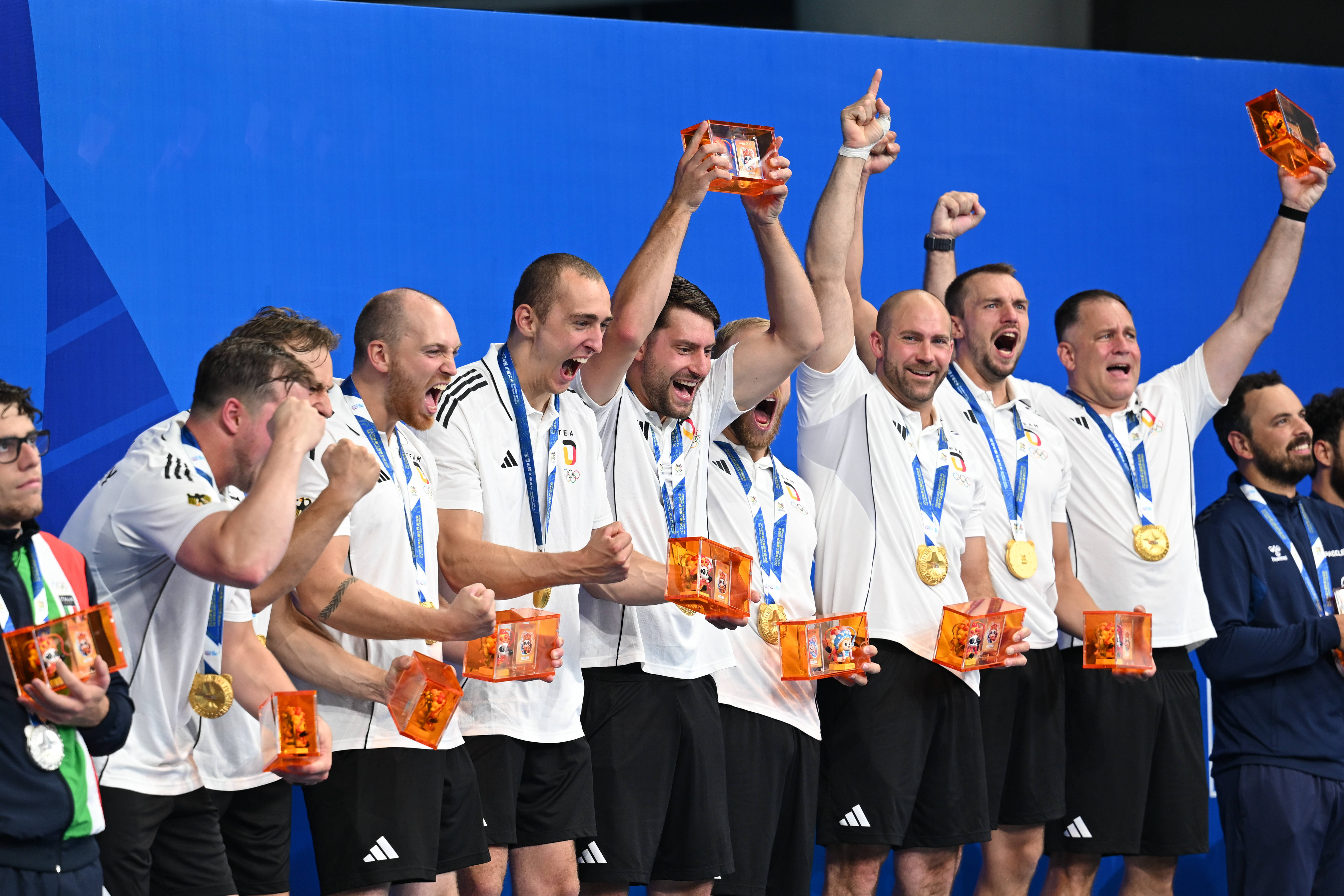 (成都世运会)皮艇球——男子决赛:德国队夺冠