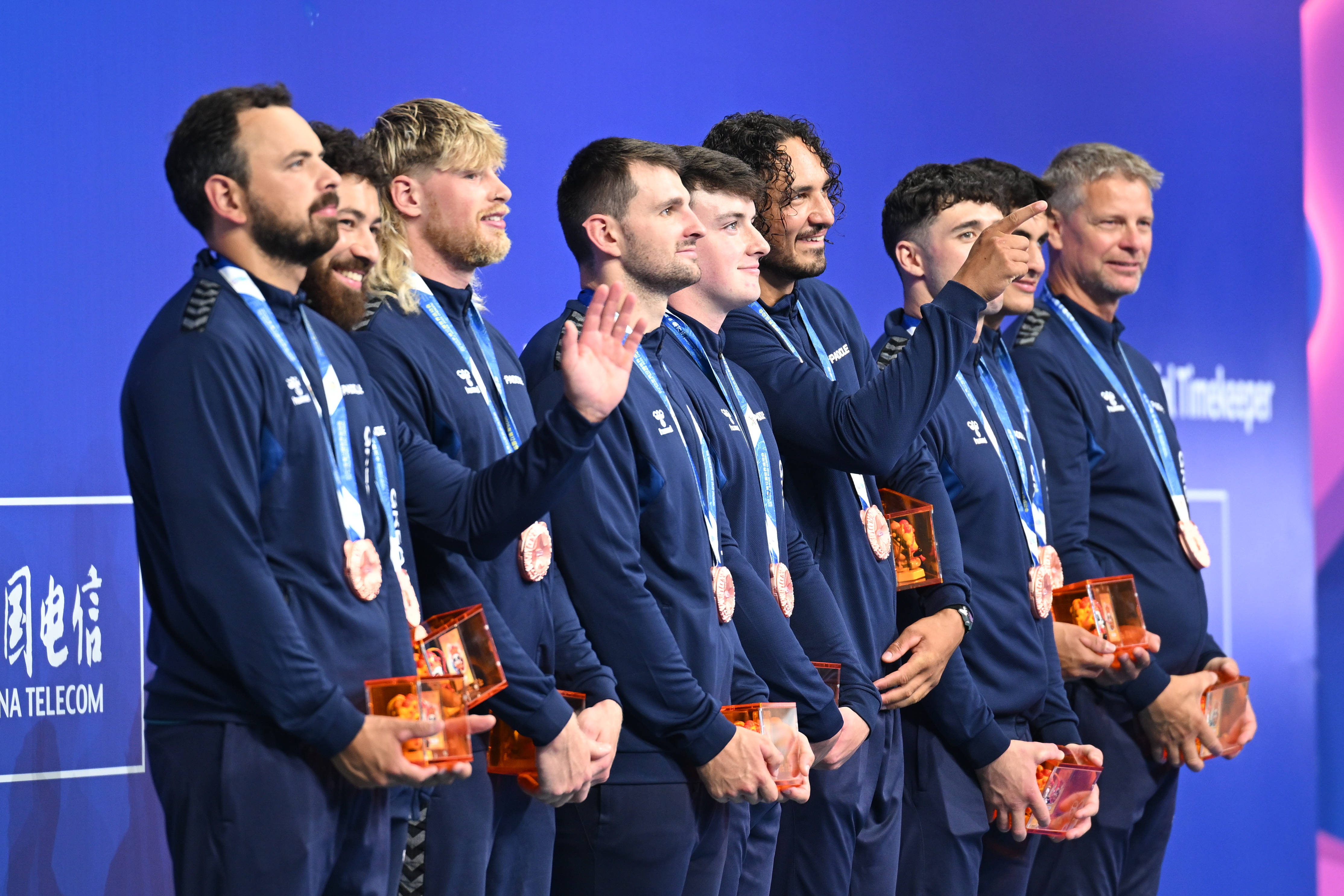 (成都世运会)皮艇球——男子决赛:德国队夺冠