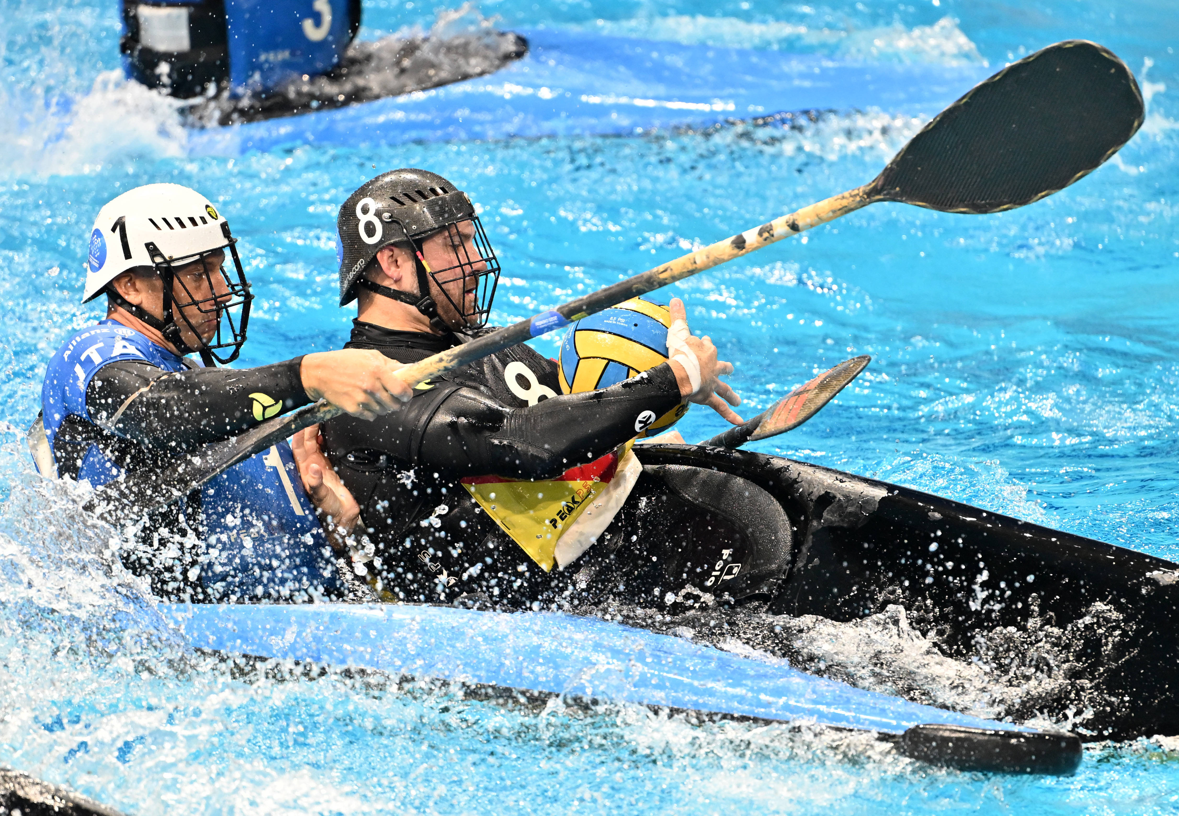 (成都世运会)皮艇球——男子决赛:德国队夺冠