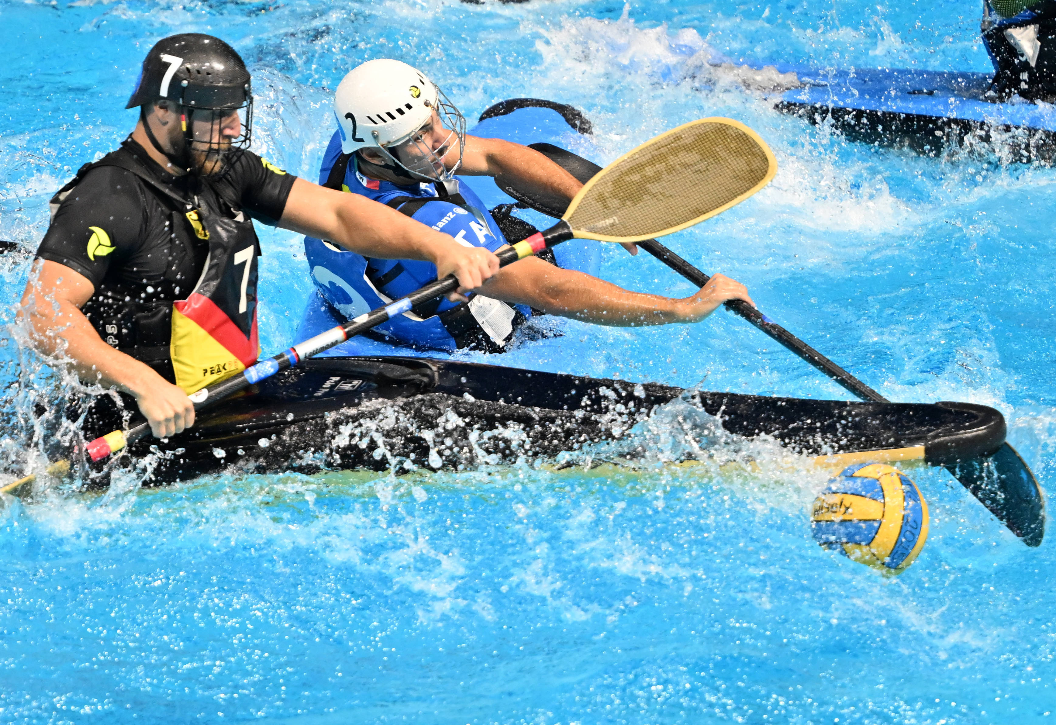 (成都世运会)皮艇球——男子决赛:德国队夺冠