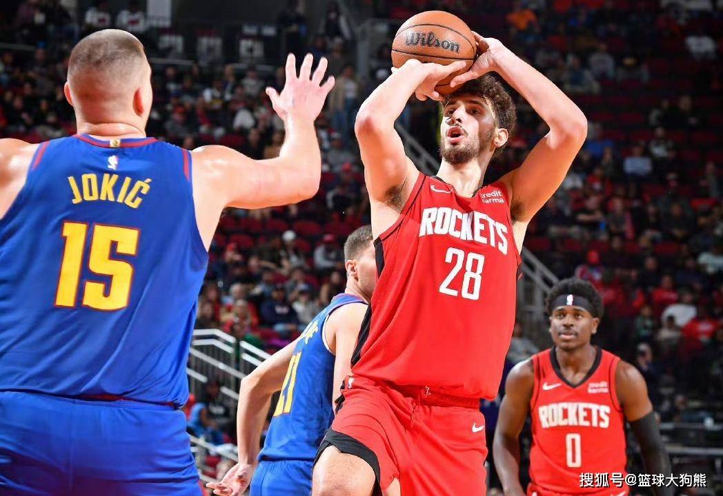 2场轰39+20+16！火箭队申京再次爆发，带队2连胜！可比肩约基奇？