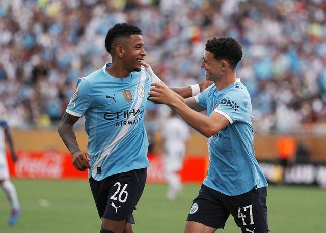 世俱杯小组赛：曼城胜尤文图斯