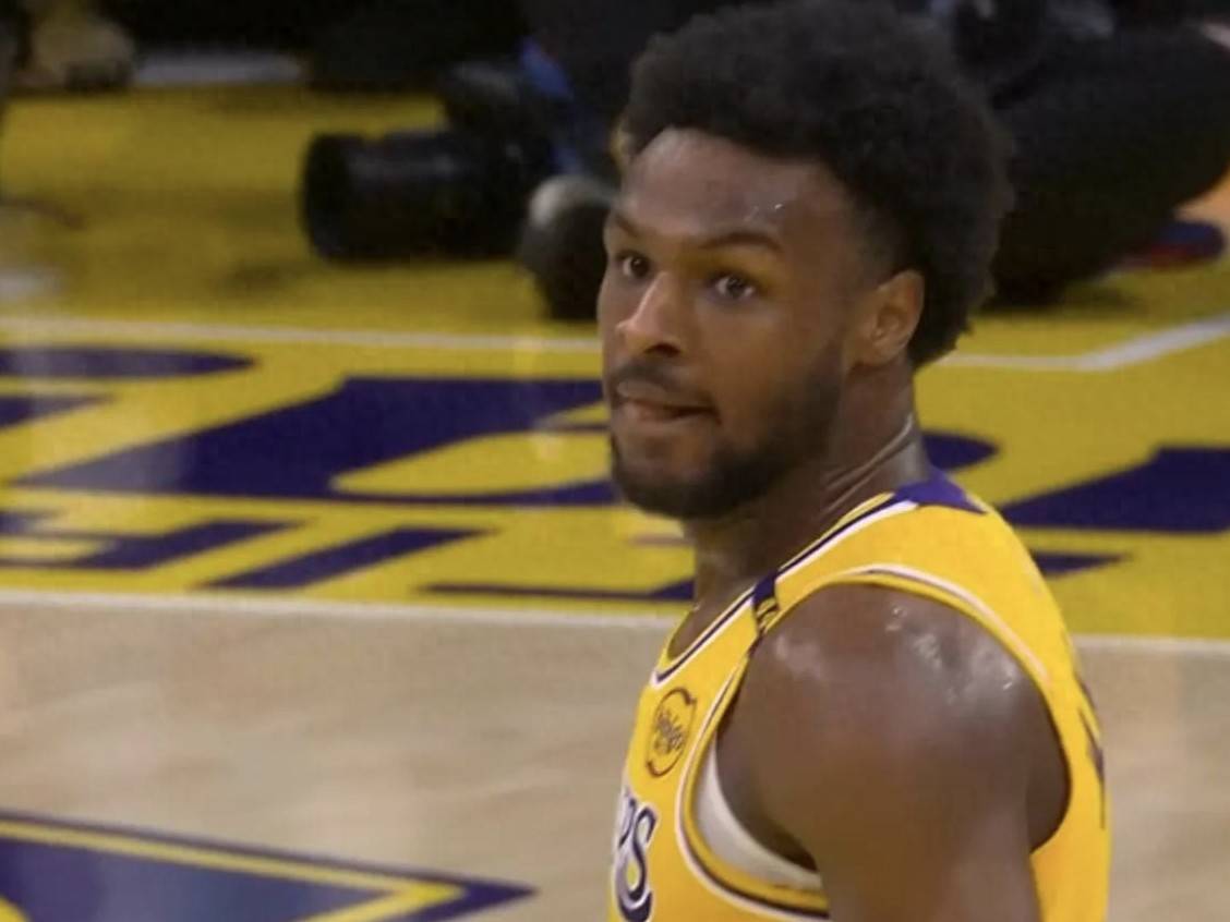 库里14分勇士战胜残阵湖人，布朗尼5分父子篮球一败涂地