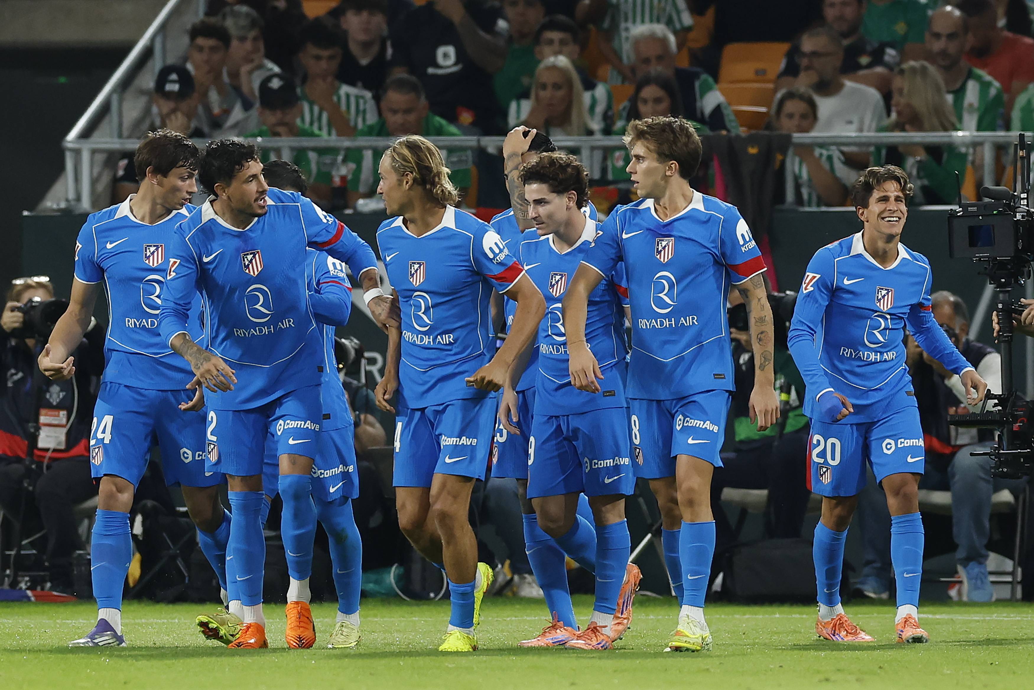 （外代二线）足球——西甲联赛：马竞胜贝蒂斯