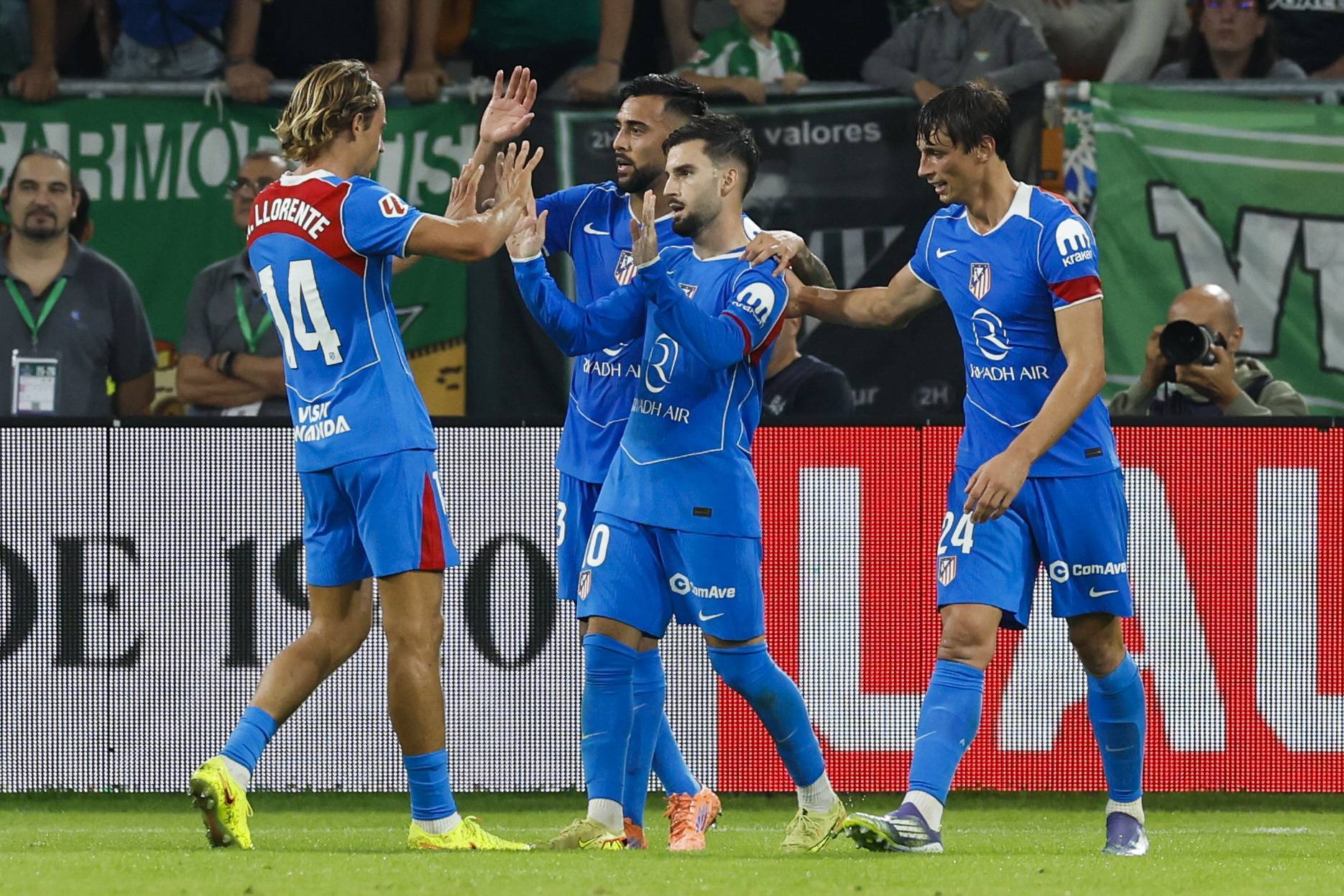 （外代二线）足球——西甲联赛：马竞胜贝蒂斯