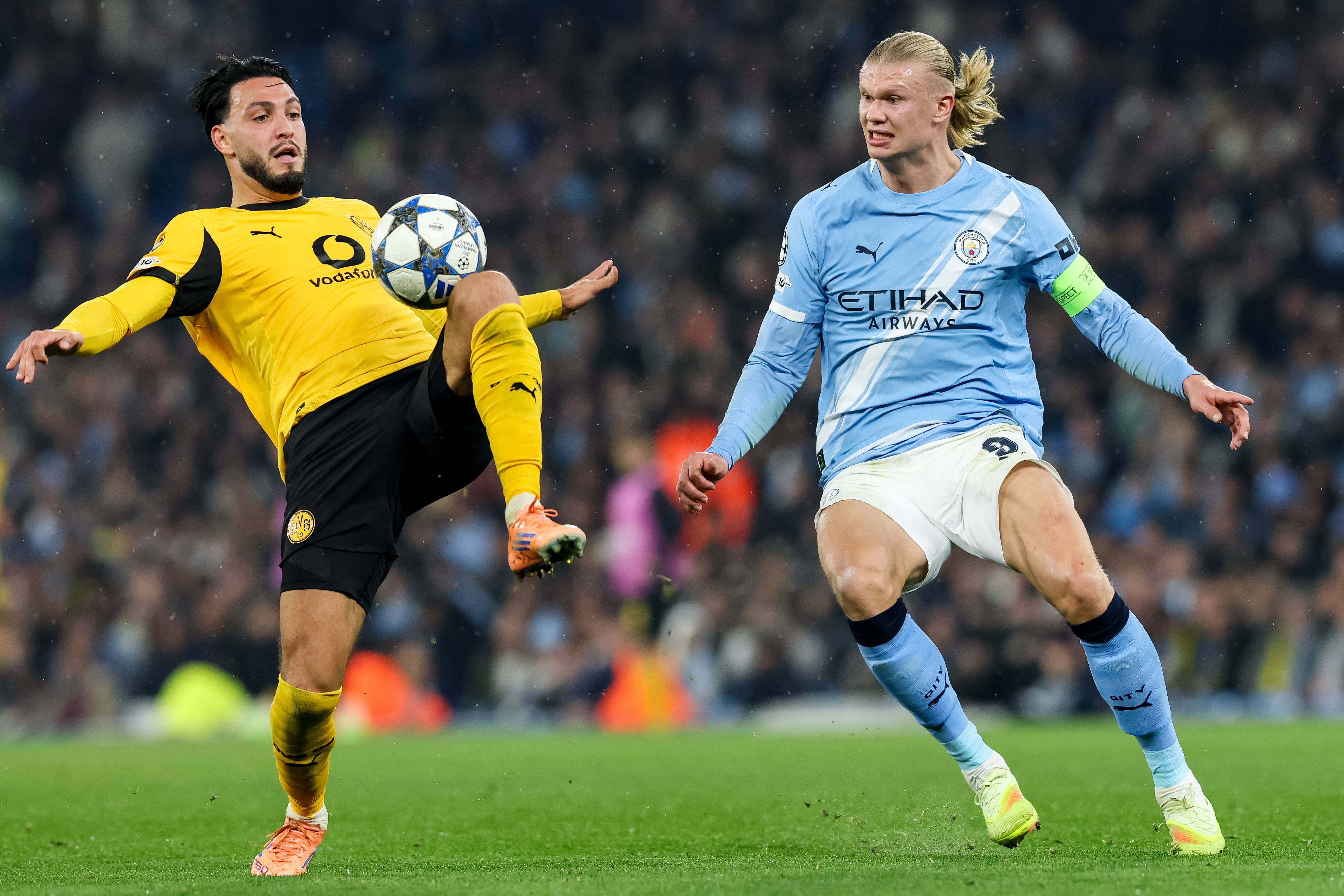 （外代二线）足球——欧冠联赛：曼城胜多特蒙德