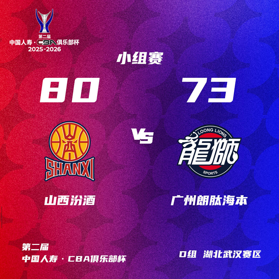 CBA俱乐部杯-上海擒NBL冠军晋级八强 山西淘汰广州