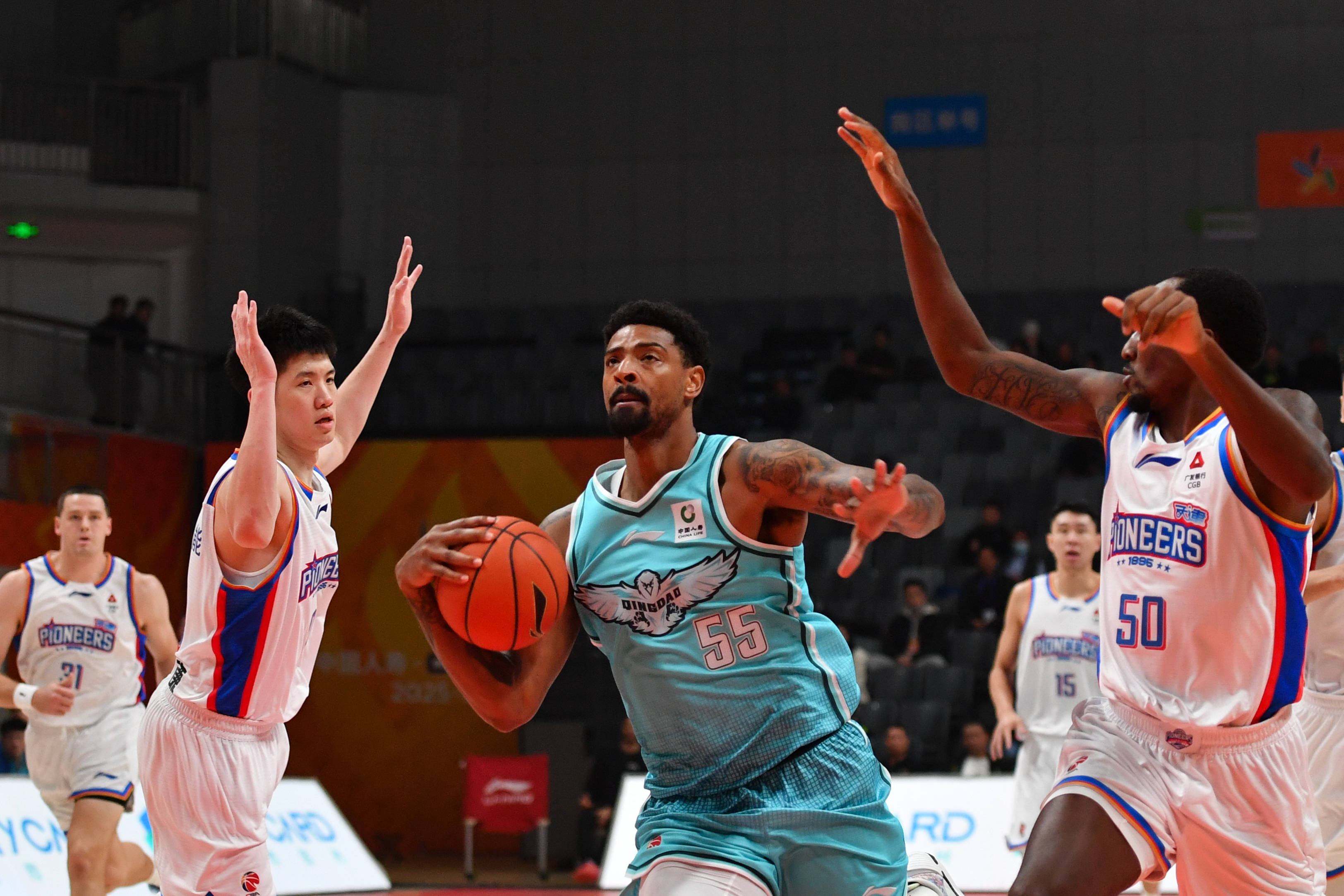CBA俱乐部杯赛｜青岛崂山啤酒胜天津先行者